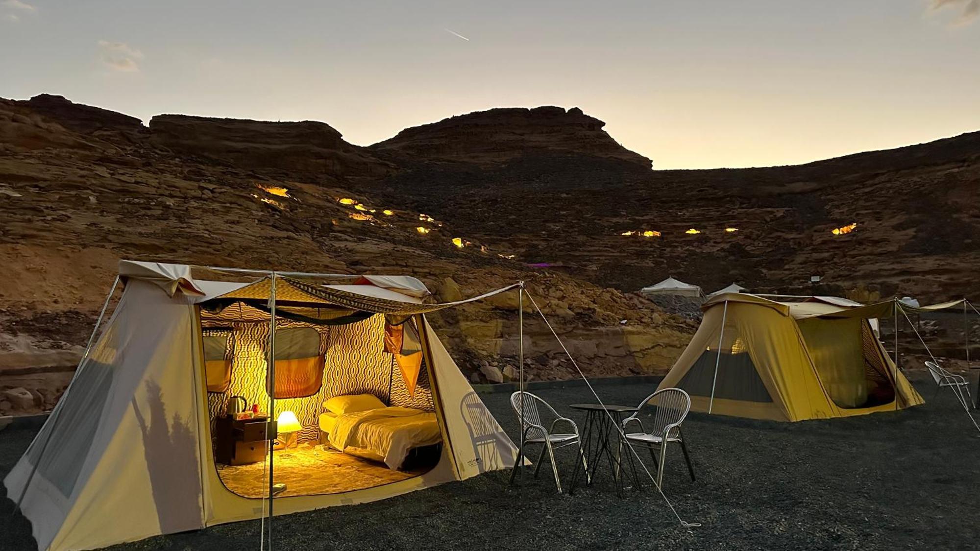 Rural Tents Naseem الخيمةالريفيةalouzaib Al-`Ula Eksteriør billede